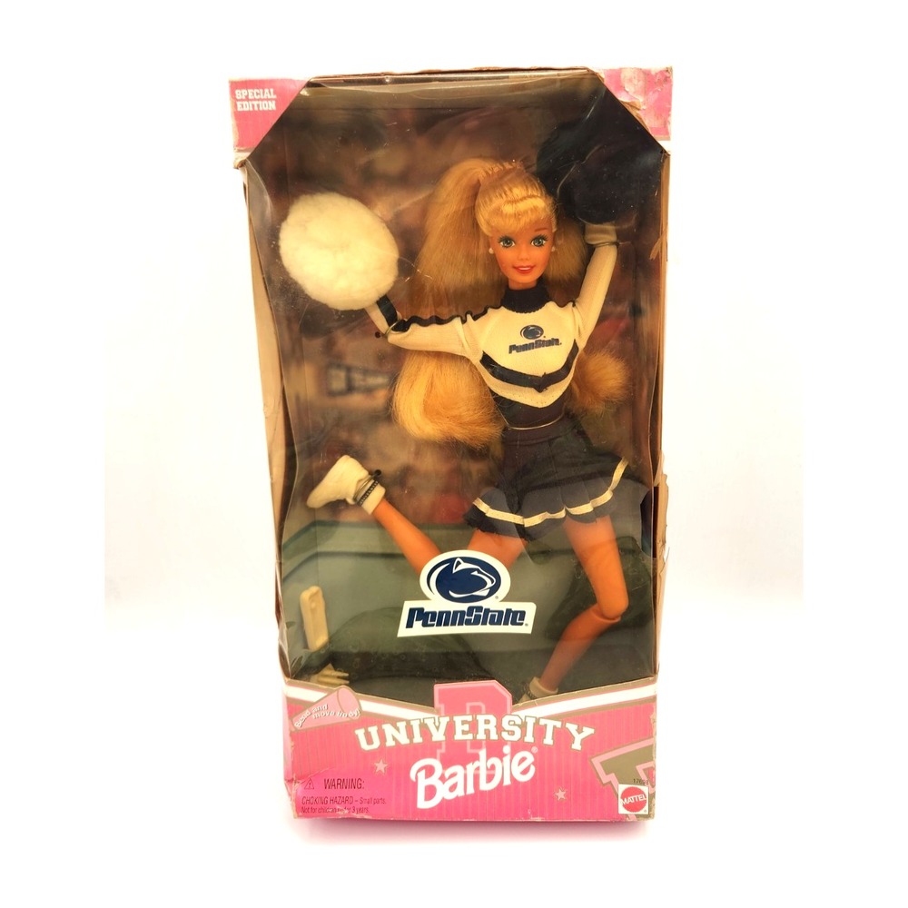 University Barbie Penn State Cheerleader Special Edition 1996 #17698 NRFB *READ*